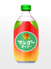 Soda Sparkling Mango | Kawaii Bottle