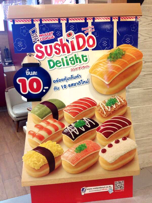 Sushido, el “sushi donuts”